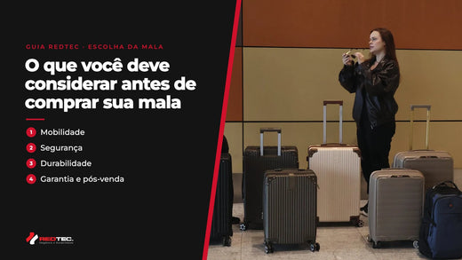 O que você deve considerar antes de comprar sua mala
