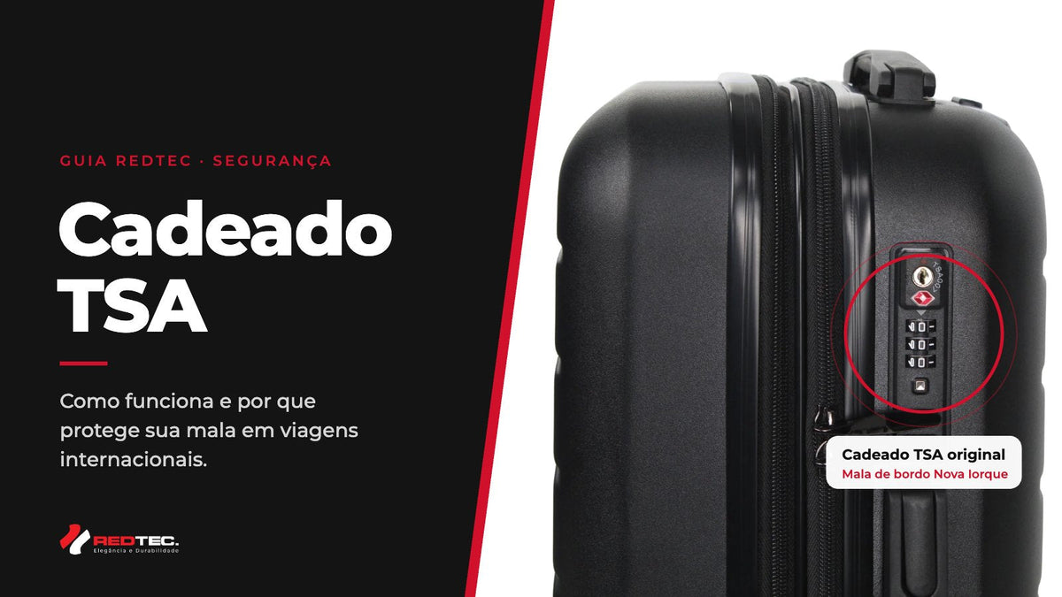 Cadeado TSA: o cadeado mais seguro do mercado