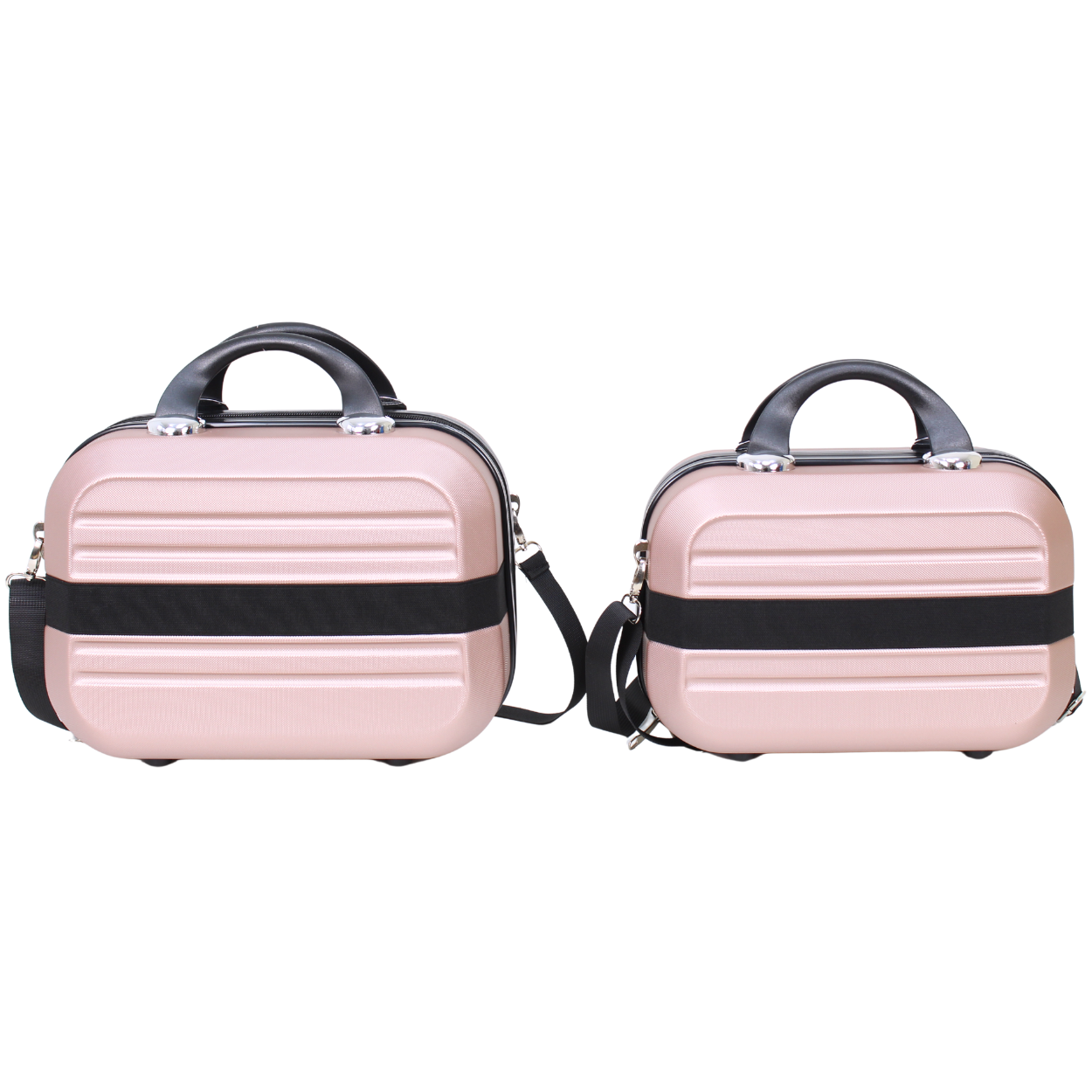 Kit 2 Malas Modelo Cuba 10kg e 23kg e Duas Frasqueiras - Material ABS