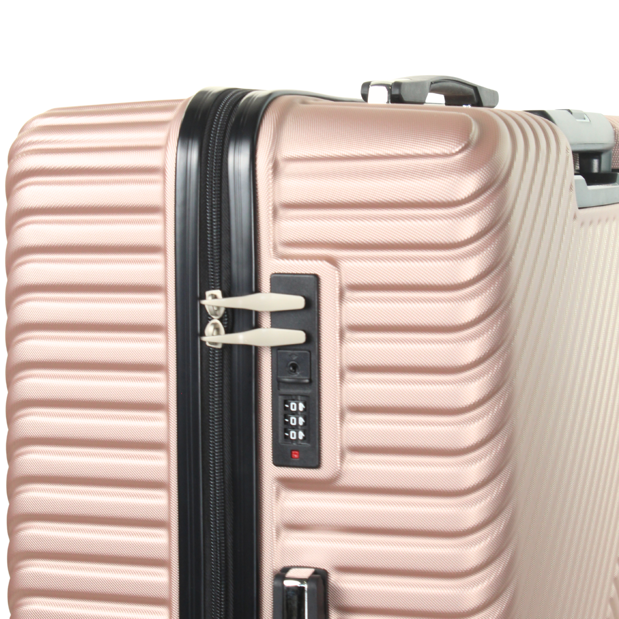Kit 3 Malas de Viagem Panamá ABS, 10 kg, 23 kg e 32 kg