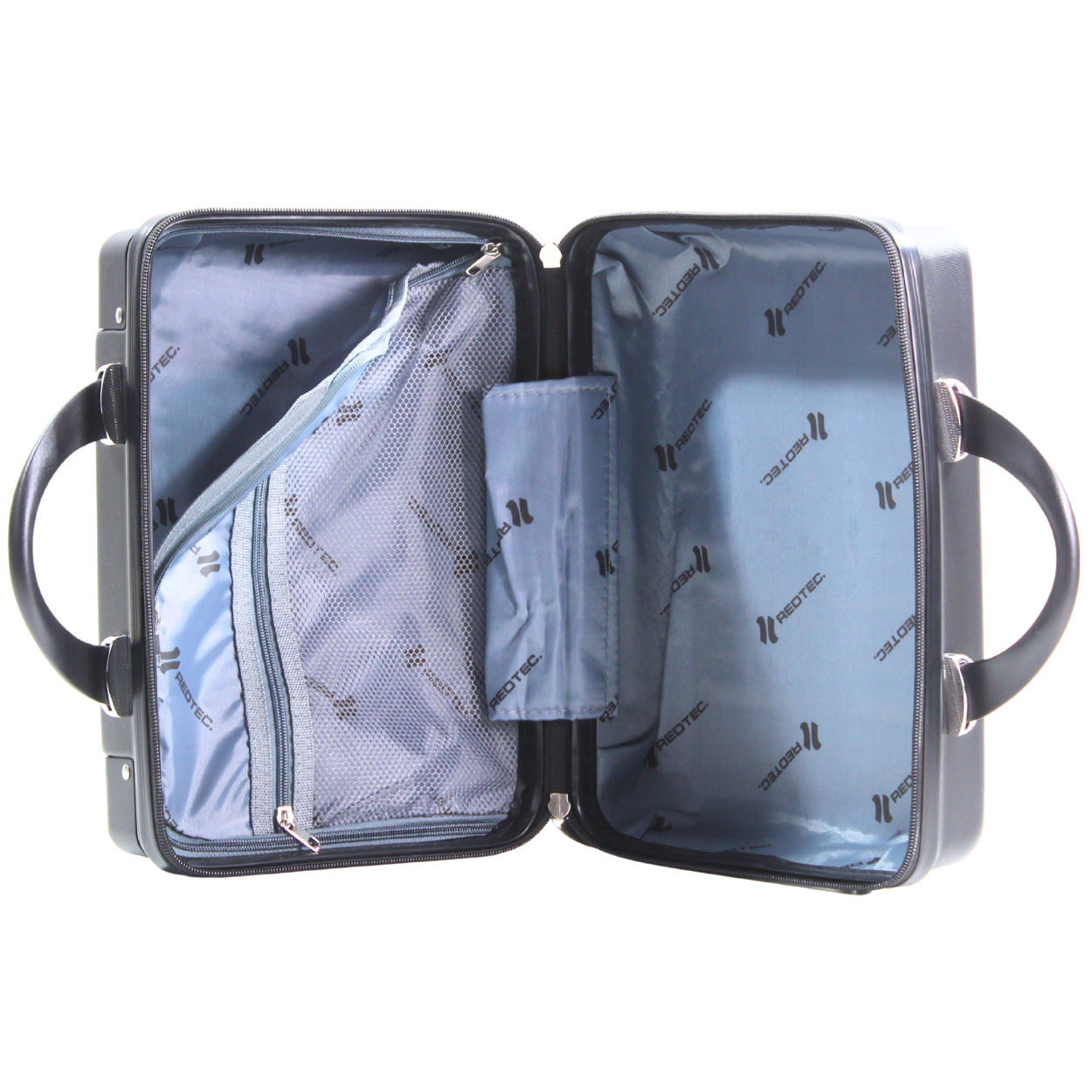 Kit 4 Peças de Malas de Viagem Barcelona em ABS: 2 Malas + 2 Frasqueiras