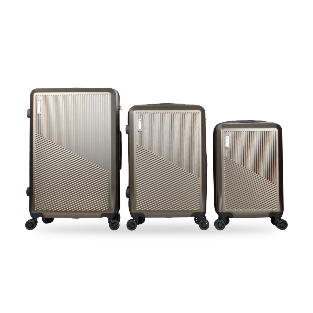 Kit 3 Malas de Viagem Tóquio 10kg, 23kg e 32kg na cor Café – foto 3