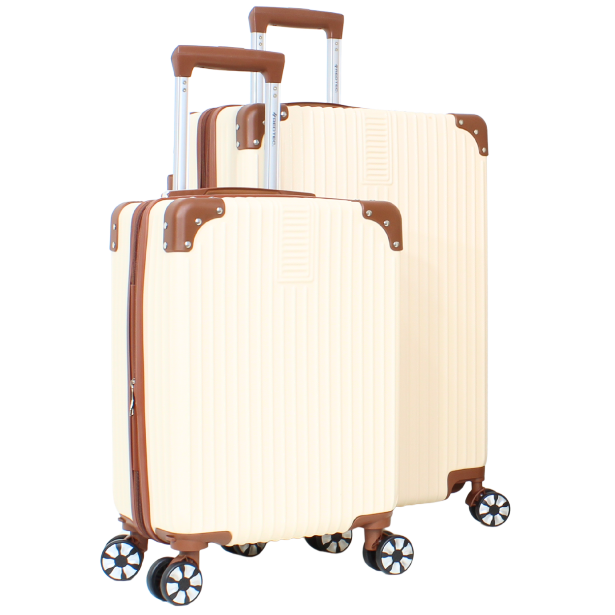 Kit Malas Bogotá Expansíveis 8kg e 23kg - Material ABS - BEGE
