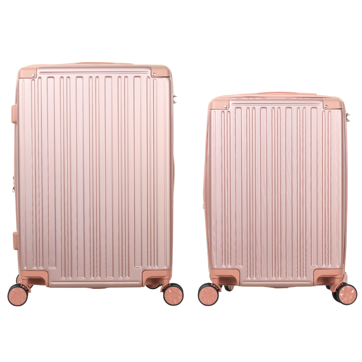 Kit 2 Malas de Viagem Barcelona Expansíveis (10kg e 23kg) ABS Rígido