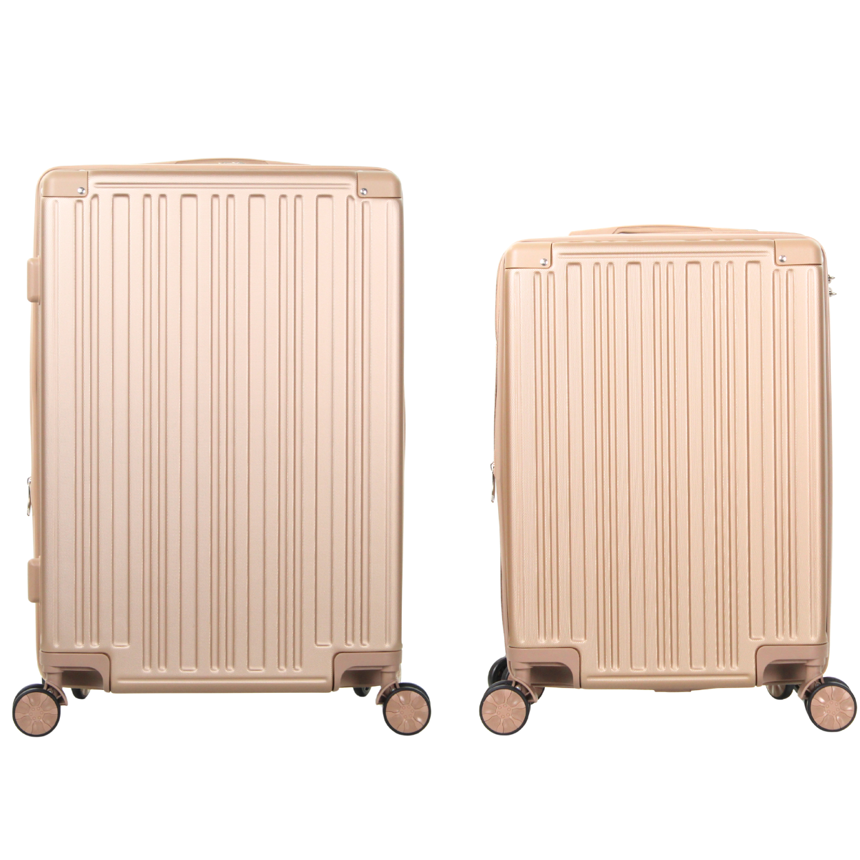 Kit 2 Malas de Viagem Barcelona Expansíveis (10kg e 23kg) ABS Rígido
