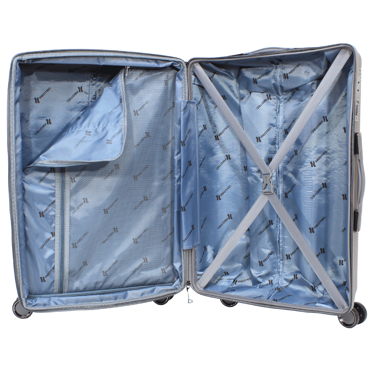 Kit 2 Malas Modelo Madri 10kg e 23kg e Duas Frasqueiras - Material ABS