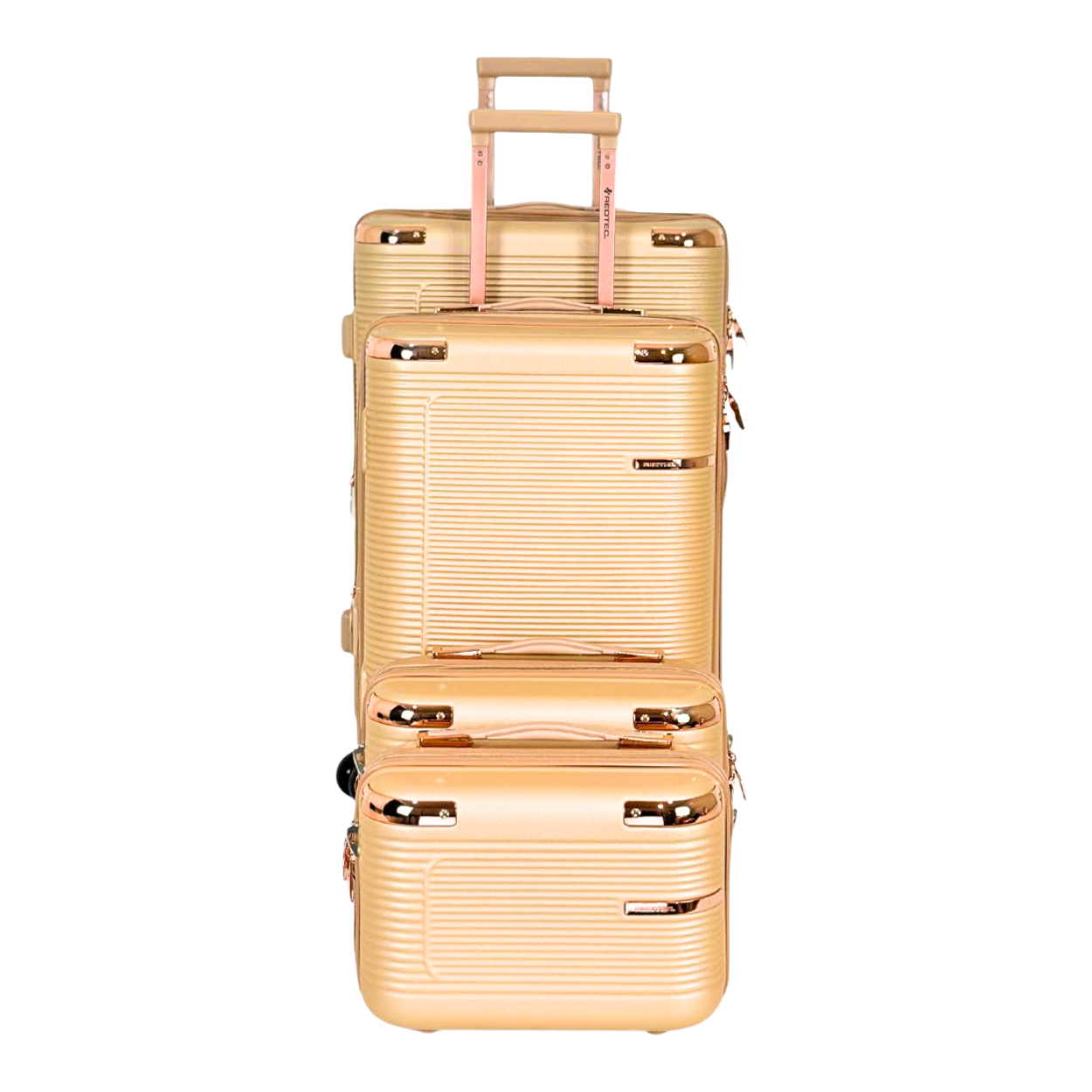 A5126 MALAS MADRI EXPANSÍVEL KIT 4 FP/FM/P/M - OURO