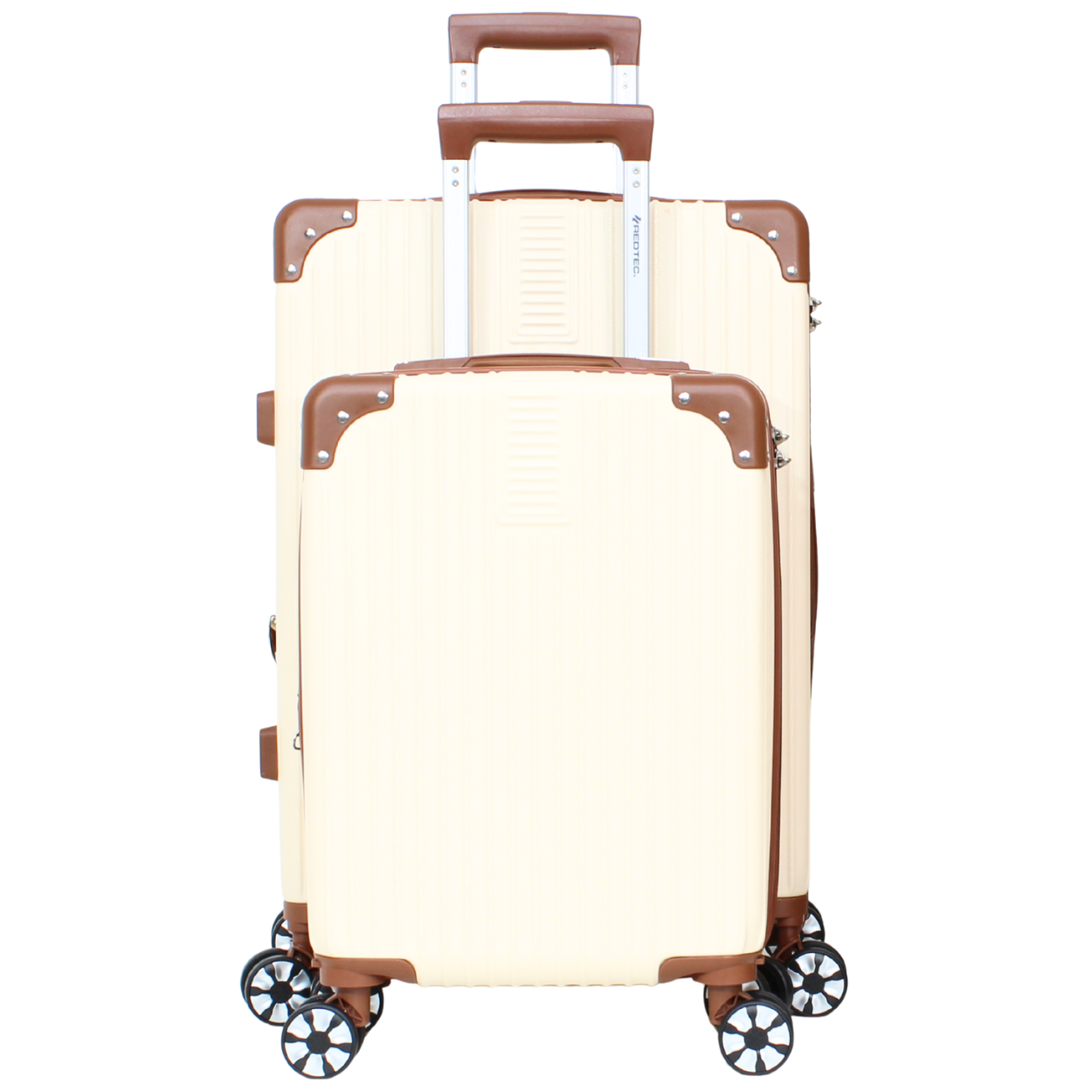 Kit Malas Bogotá Expansíveis 8kg e 23kg - Material ABS - BEGE