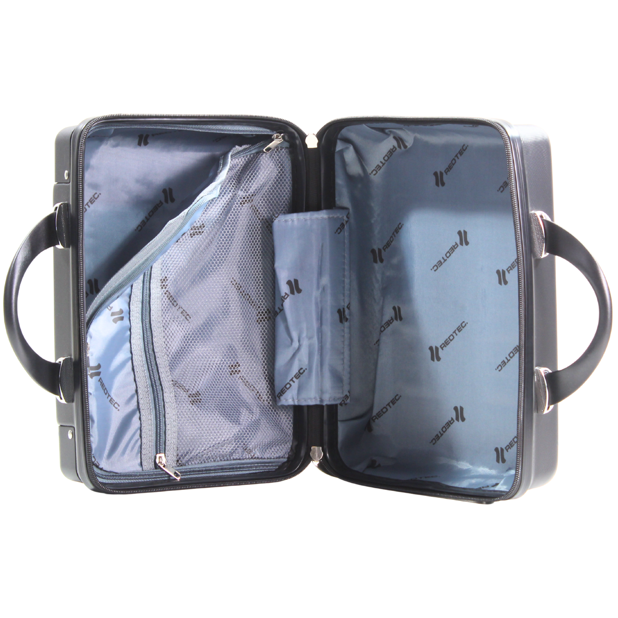 Kit 2 Frasqueiras Modelo Barcelona (12 e 14 Polegadas) - Material ABS - COR Preta