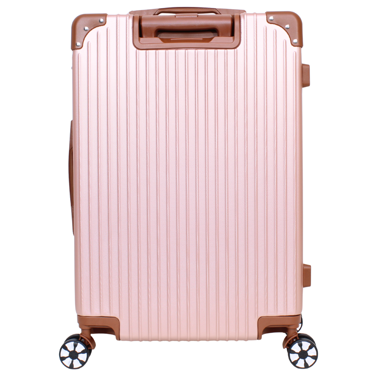 Kit Bogotá Malas Expansíveis 8kg e 10kg e Uma Frasqueira - Material ABS - ROSE