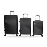 Kit 3 Malas de Viagem Tóquio 10kg, 23kg e 32kg na cor Preto – foto 2