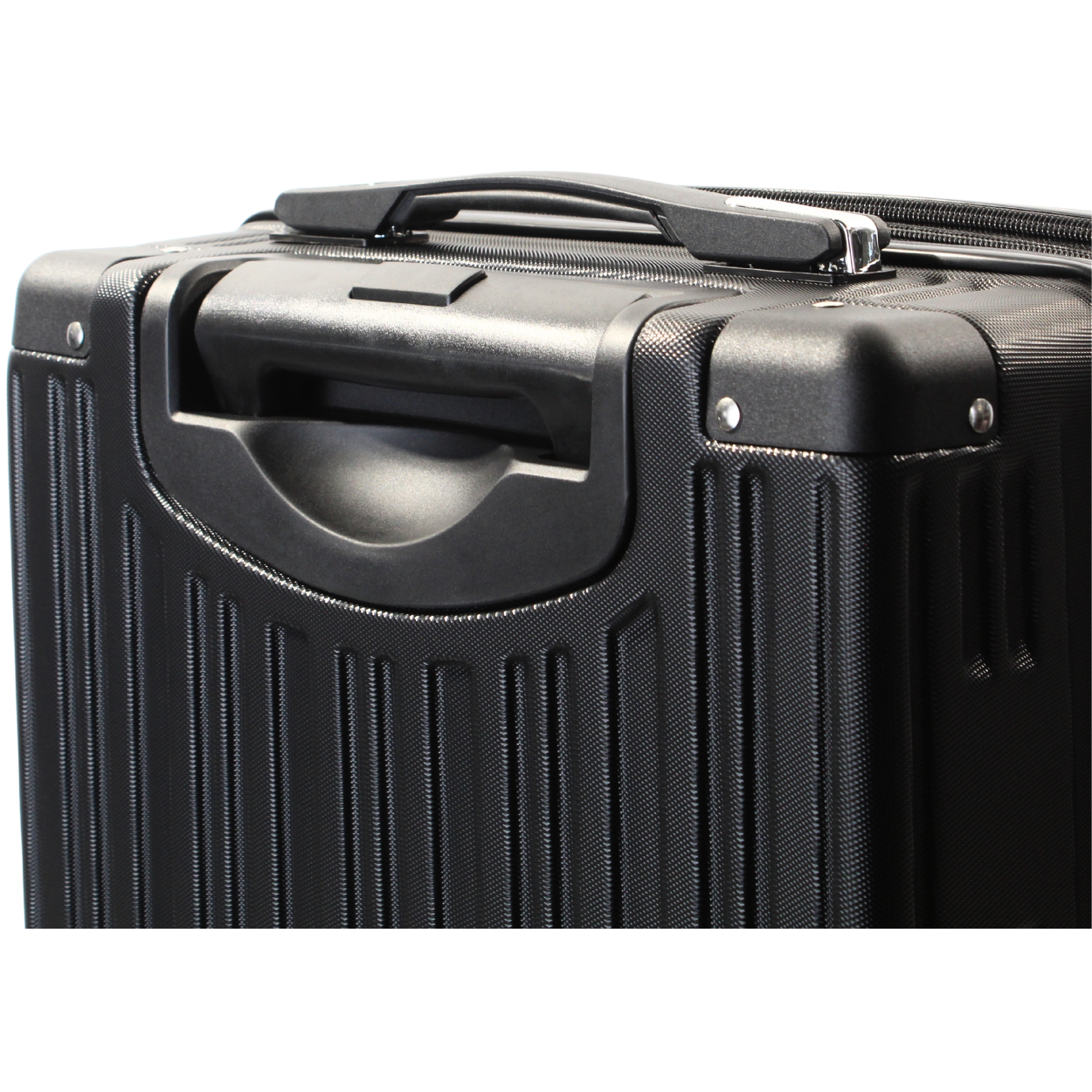 Kit com 2 Malas de Viagem Barcelona Expansíveis em ABS, 10 kg e 23 kg