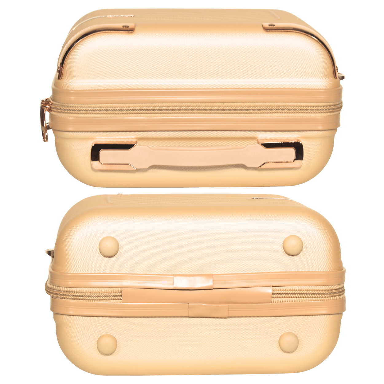Kit 2 Frasqueiras Madri (12 e 14 Polegadas) - Material ABS - COR Dourado