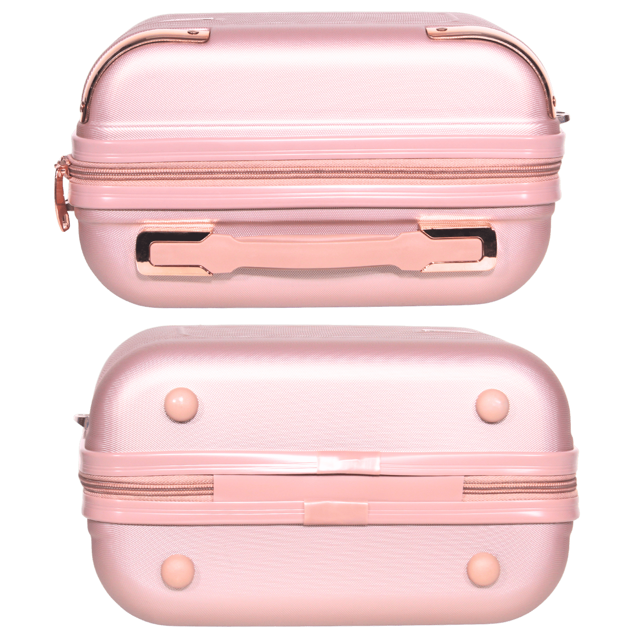 Kit 2 Frasqueiras Madri (12 e 14 Polegadas) - Material ABS - COR Rose