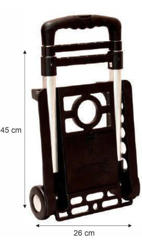 CARRINHO DE CARGA PORTATIL SUPORTA 50KG REDTEC