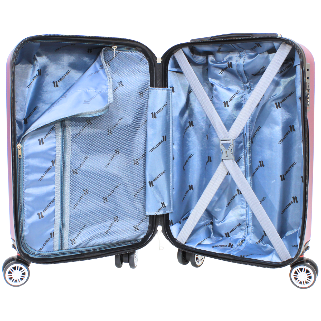 Kit 2 Malas Modelo Cuba 10kg e 23kg - Material ABS - COR Lilás