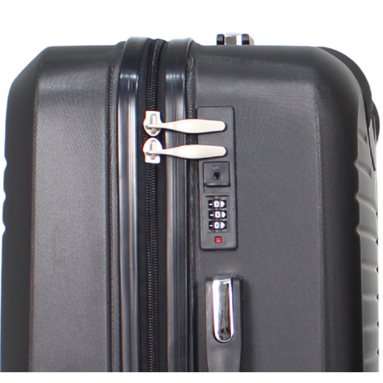 Kit 2 Malas Modelo Cuba 10kg e 23kg - Material ABS - COR Preto
