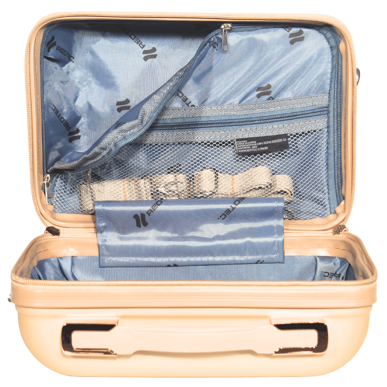 Kit 2 Frasqueiras Madri (12 e 14 Polegadas) - Material ABS - COR Dourado