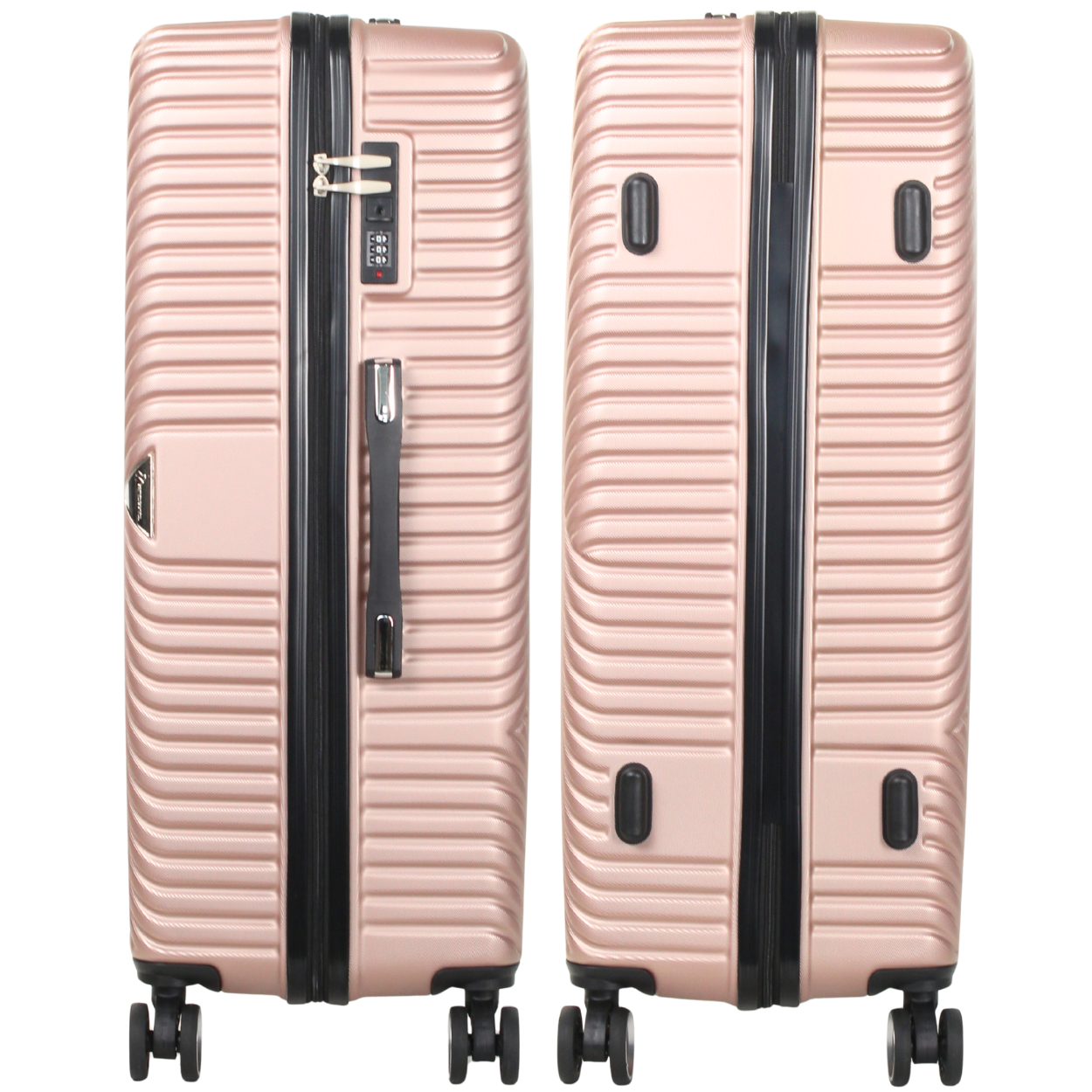 Kit 3 Malas de Viagem Panamá ABS, 10 kg, 23 kg e 32 kg