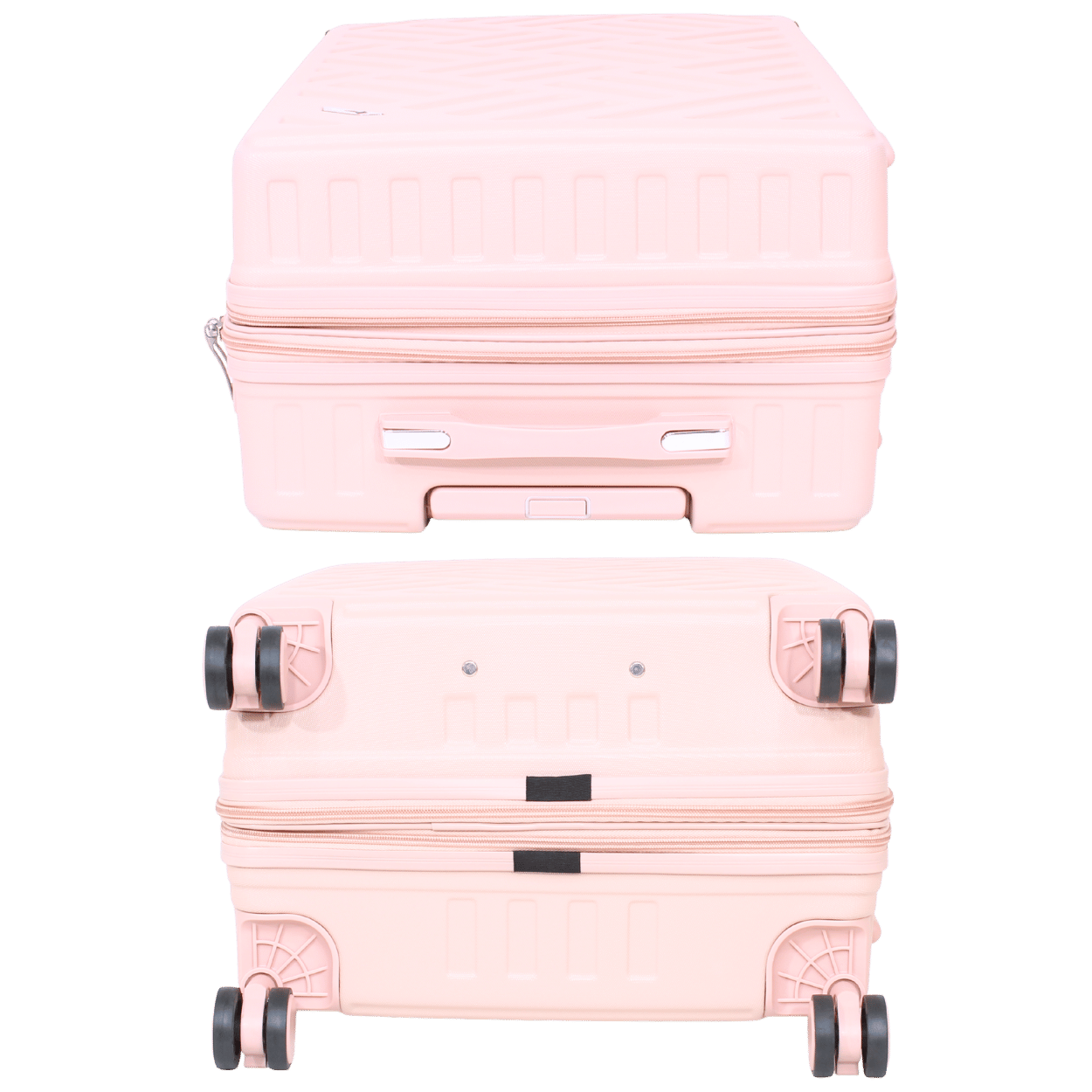 Kit 2 Malas Modelo Califórnia Expansível Antifurto (10kg e 23kg) Material ABS e Duas Frasqueiras