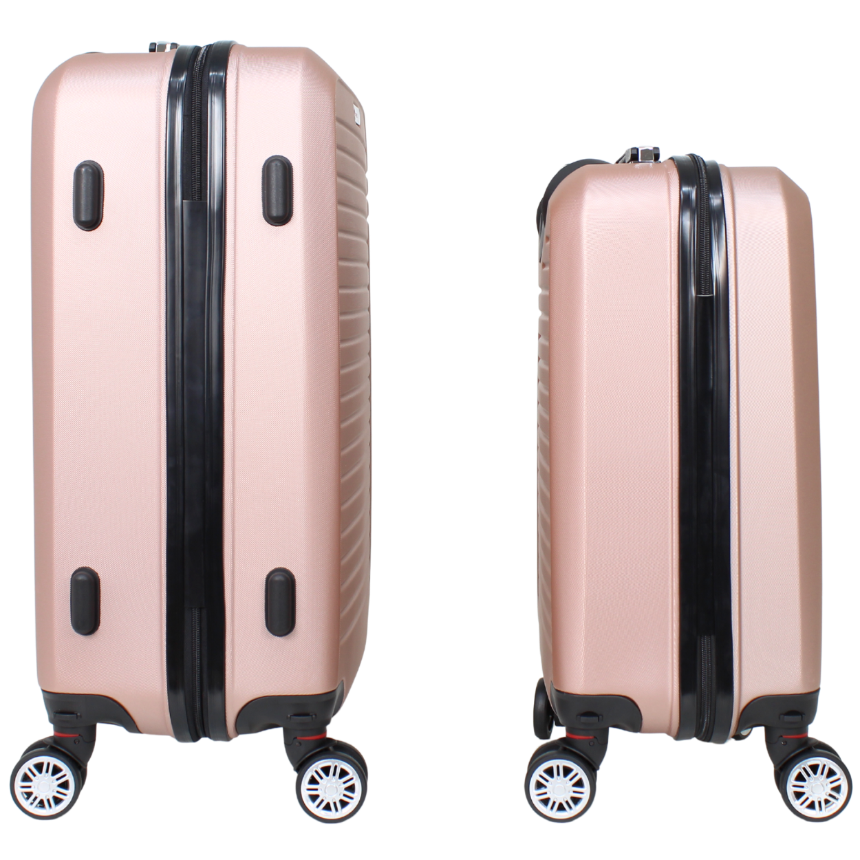 Kit 2 Malas Modelo Cuba 10kg e 23kg e Duas Frasqueiras - Material ABS