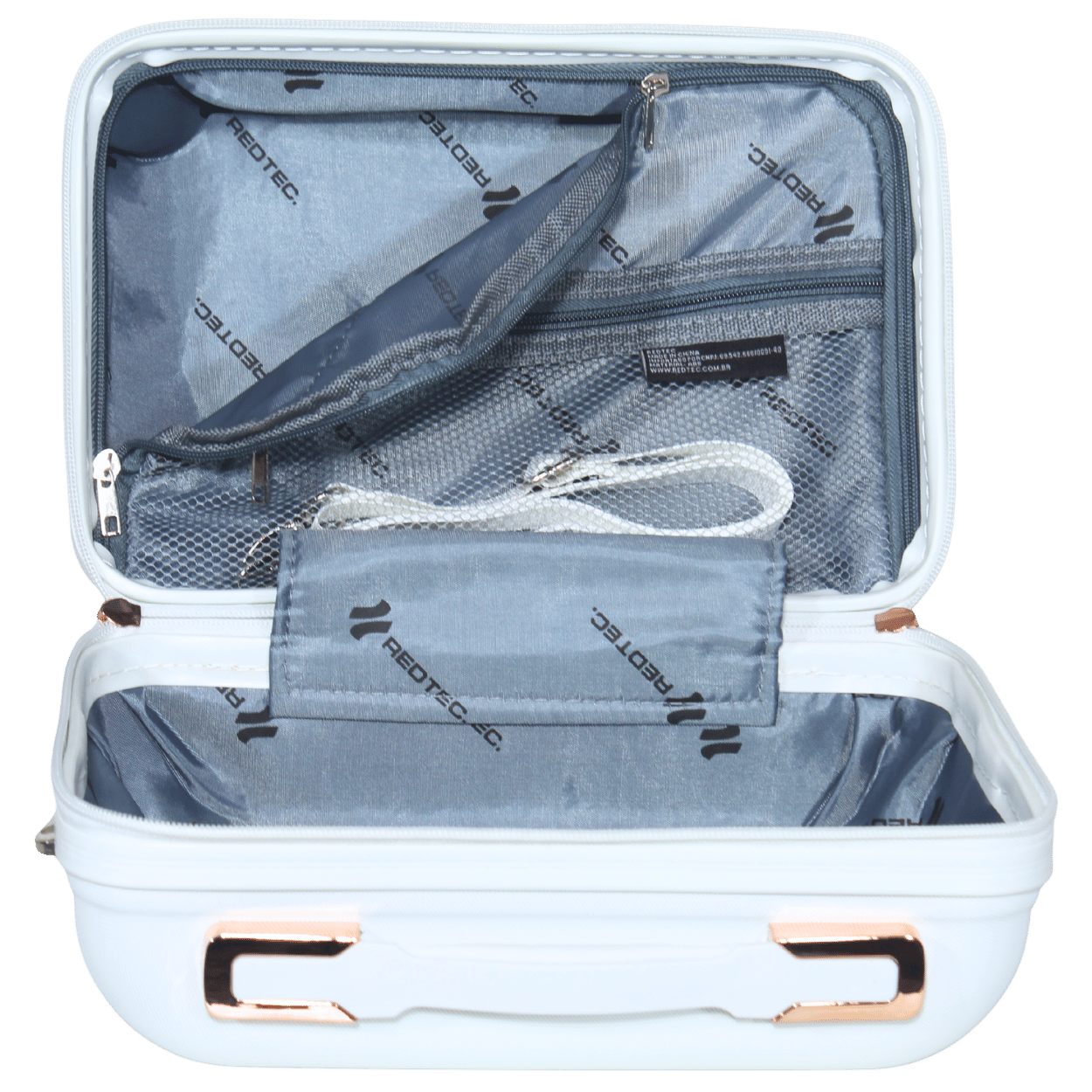 Kit 2 Frasqueiras Madri (12 e 14 Polegadas) - Material ABS - COR Branco