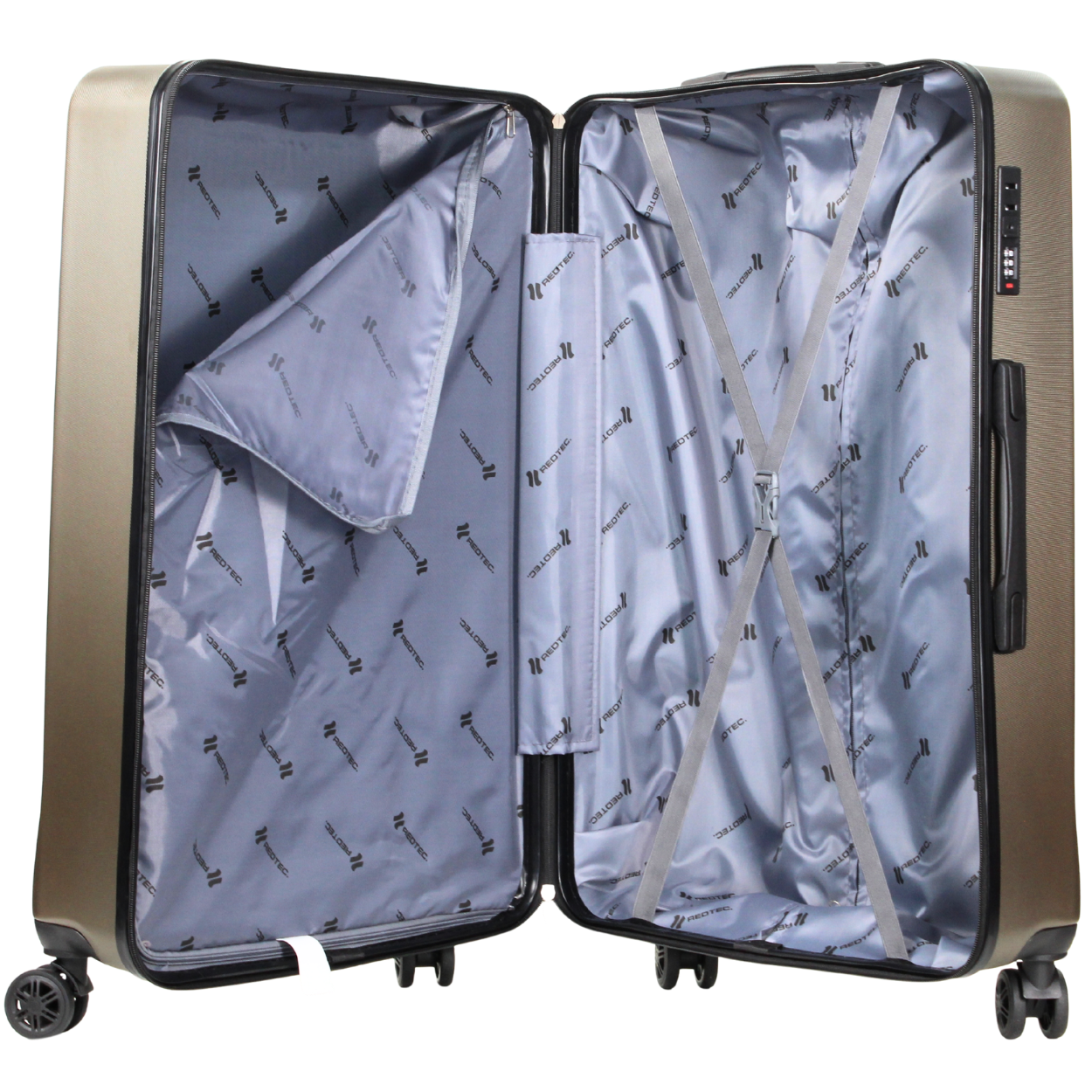 Kit 3 Malas de Viagem ABS Rígido Tóquio, Bordo 10kg, Média 23kg e Grande 32kg