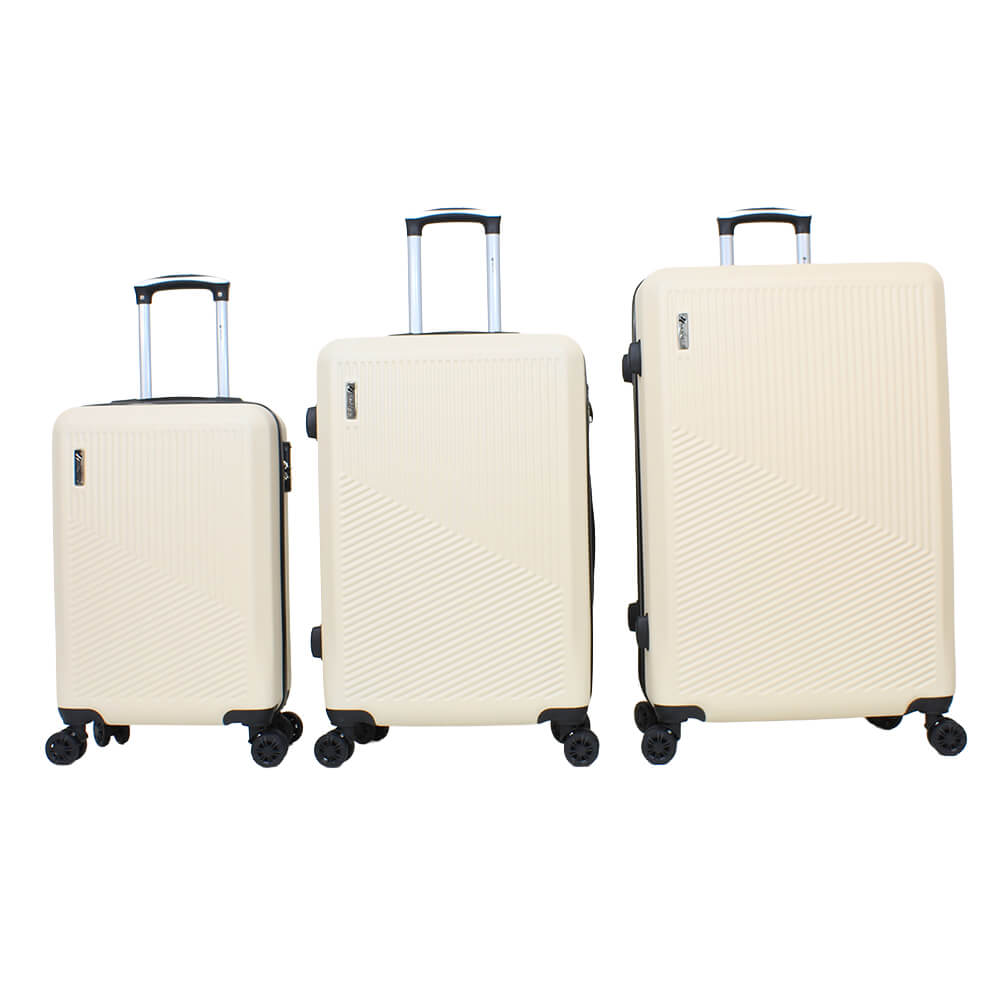 A110 MALAS TÓQUIO KIT DE 3 P/M/G - BEGE