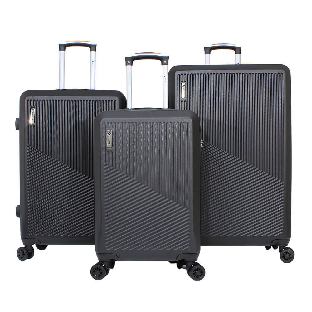 A110 MALAS TÓQUIO KIT DE 3 P/M/G - TODA PRETA